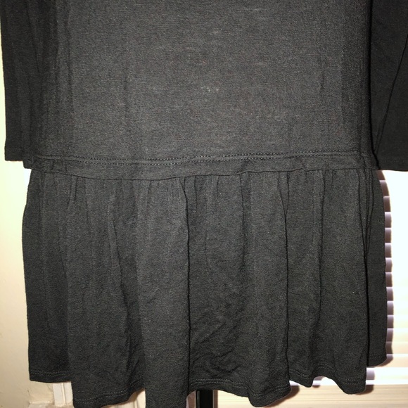 Audge Podge Long Sleeve Ruffle Tunic, Sz Sm - Picture 4 of 7